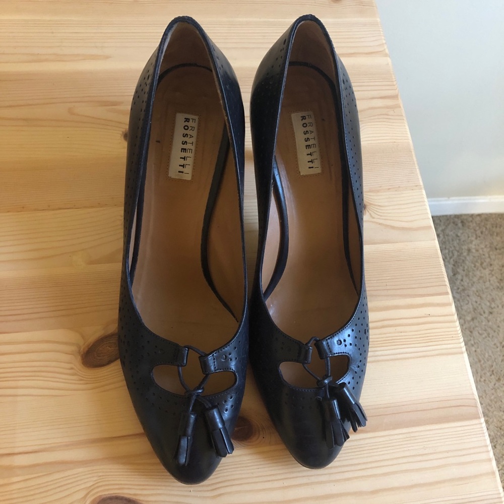 Fratelli Rosetti Oxford Style Heels Size 40.5/10